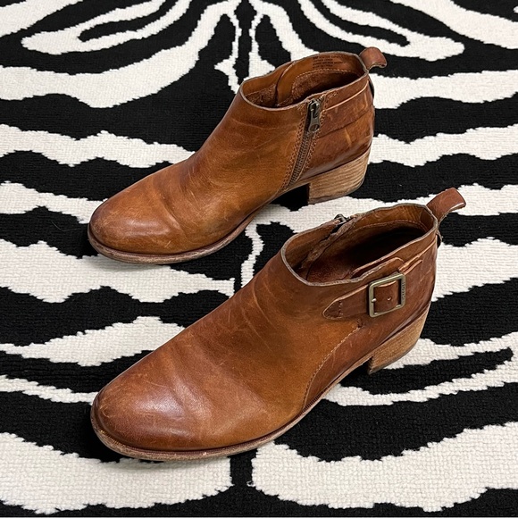 Kork-Ease Mesa Ankle Bootie Brown Size 9 - Picture 5 of 12